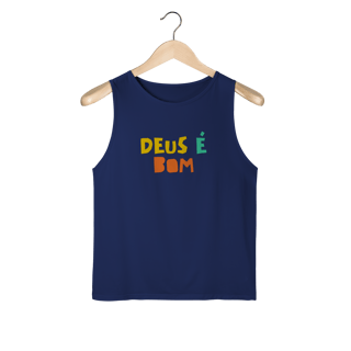 Nome do produto Regata (Masc) Dry Fit - Deus é Bom
