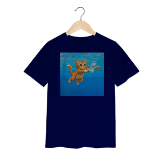 Nome do produto Camiseta Infantil - Cat Nevermind