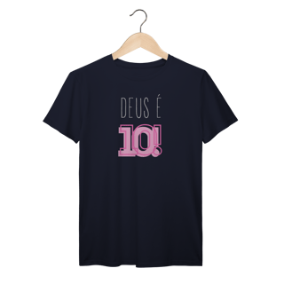 Nome do produto Camiseta Prime - Deus é 10!