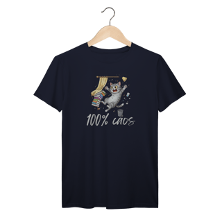 Nome do produto Camiseta Prime - 100% Caos