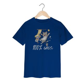Camiseta Infantil - 100% Caos