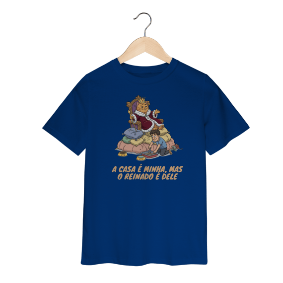 Camiseta Infantil - Rei da Casa