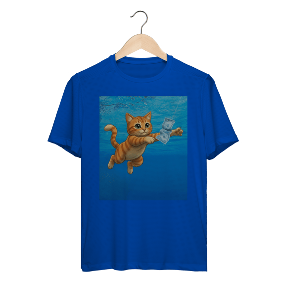 Camiseta Dry Fit - Cat Nevermind