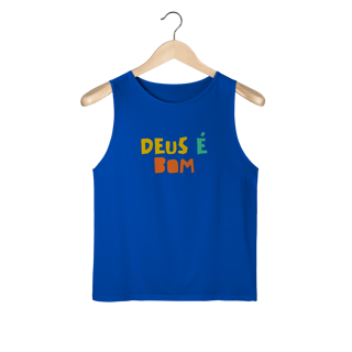 Regata (Masc) Dry Fit - Deus é Bom