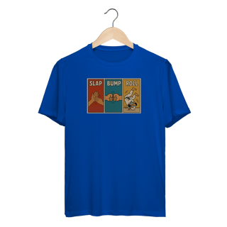 Nome do produto Camiseta Dry Fit - Slap, Bump & Roll