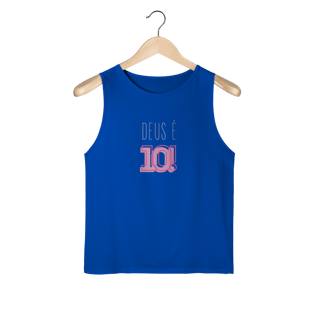 Nome do produto Regata (Masc) Dry Fit - Deus é 10!