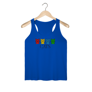 Nome do produto Regata (Fem) Dry Fit - Cats