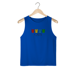 Nome do produto Regata (Masc) Dry Fit - Cats