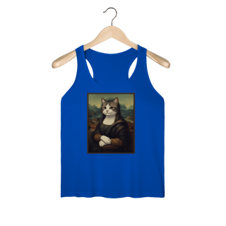 Nome do produto Regata (Fem) Dry Fit - Mona Lisa Cat