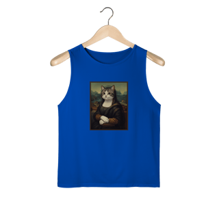 Nome do produto Regata (Masc) Dry Fit - Mona Lisa Cat
