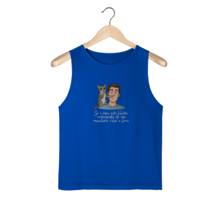 Nome do produto Regata (Masc) Dry Fit - Se Meu Gato Falasse