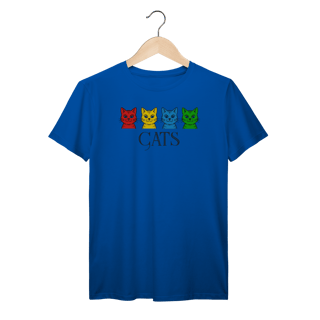Nome do produto Camiseta Prime - Cats