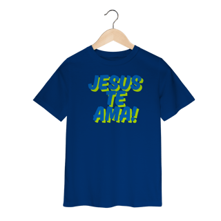 Nome do produto Camiseta Infantil - Jesus te Ama!