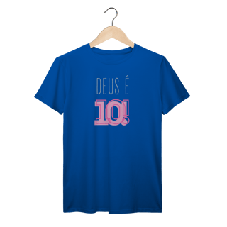Nome do produto Camiseta Prime - Deus é 10!