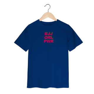 Nome do produto Camiseta Infantil - BJJ GRL PWR