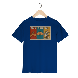 Nome do produto Camiseta Infantil - Slap, Bump & Roll