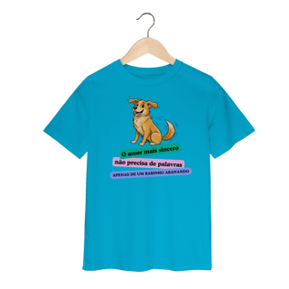 Nome do produto Camiseta Infantil - Amor Sincero