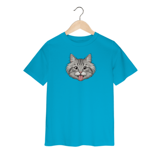 Nome do produto Camiseta Infantil - Einstein Cat