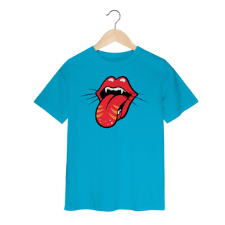 Nome do produto Camiseta Infantil - Língua de Gato
