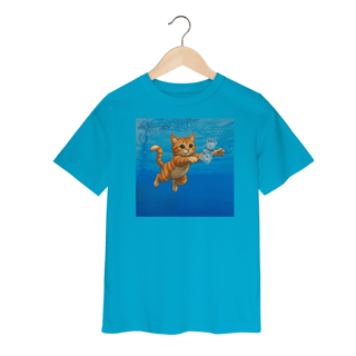 Nome do produto Camiseta Infantil - Cat Nevermind
