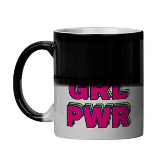 Caneca Mágica - BJJ GRL PWR