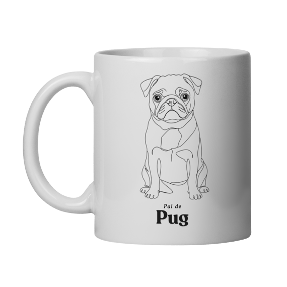 Caneca - Pai de Pug