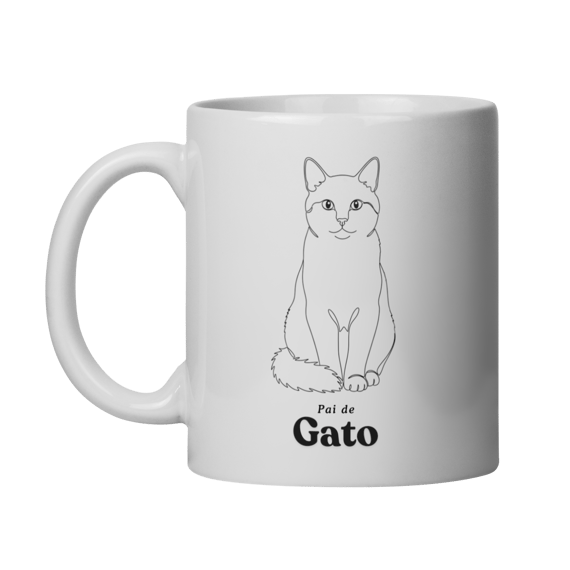 Caneca - Pai de Gato
