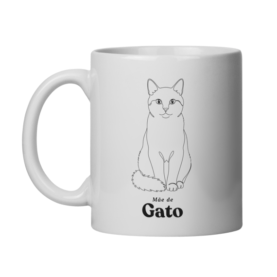 Caneca - Mãe de Gato