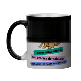 Caneca Mágica - Amor Sincero