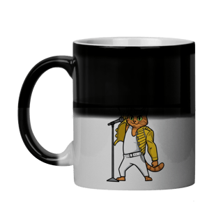 Caneca Mágica - Freddie Cat
