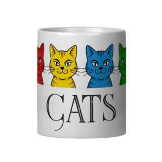 Nome do produto Caneca - Cats