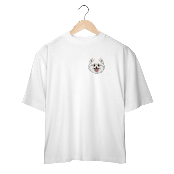 Camiseta Oversized - Spitz Branco
