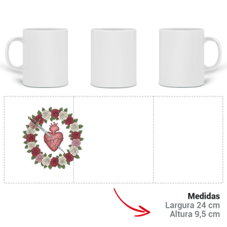 Nome do produto Caneca - Imaculado Coração de Maria