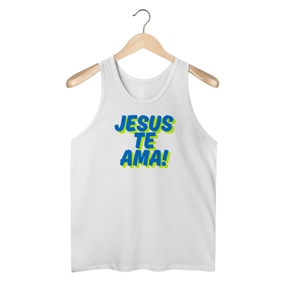 Regata (Masc) - Jesus te Ama!