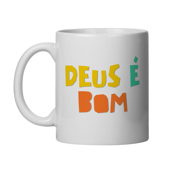 Caneca - Deus é Bom