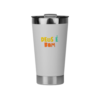 Copo Térmico - Deus é Bom