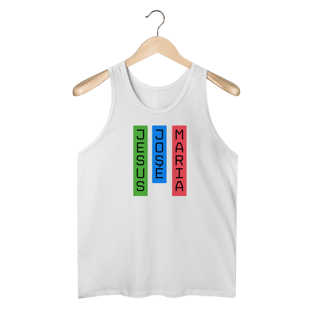 Regata (Masc) - Jesus, José e Maria