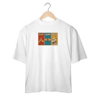 Nome do produto Camiseta Oversized - Slap, Bump & Roll