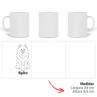 Nome do produto Caneca - Pai de Spitz