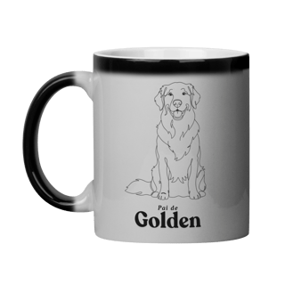 Nome do produto Caneca Mágica - Pai de Golden