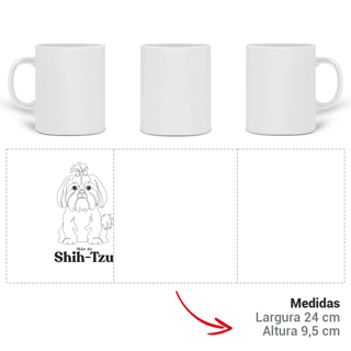 Nome do produto Caneca - Mãe de Shih-Tzu