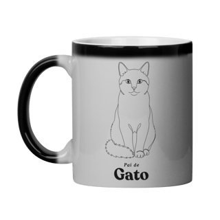 Nome do produto Caneca Mágica - Pai de Gato