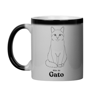 Nome do produto Caneca Mágica - Mãe de Gato