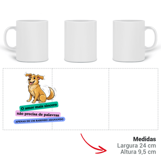Nome do produto Caneca - Amor Sincero