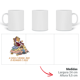 Nome do produto Caneca - Rei da Casa
