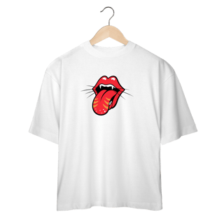 Nome do produto Camiseta Oversized - Língua de Gato