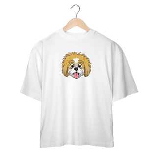 Nome do produto Camiseta Oversized - Einstein Dog