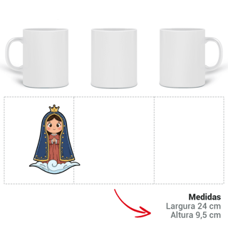 Nome do produto Caneca - Nossa Senhora