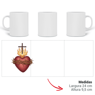 Nome do produto Caneca - Sagrado Coração