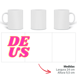 Nome do produto Caneca - DEUS